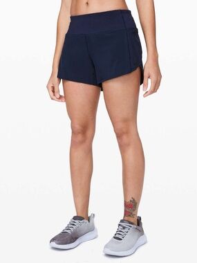 Lululemon - Speed Up Short - 4" - True Navy - Sz 8